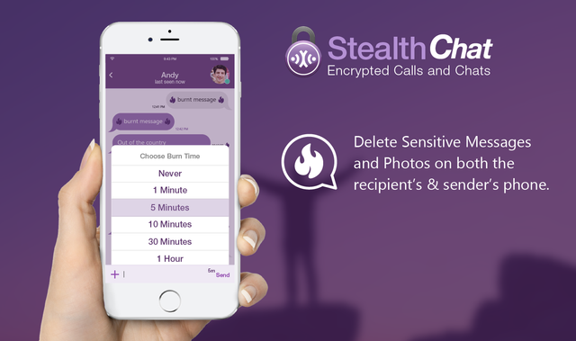 StealthChat_Encrypted Calls & Chats_Self Destructing Messages.png